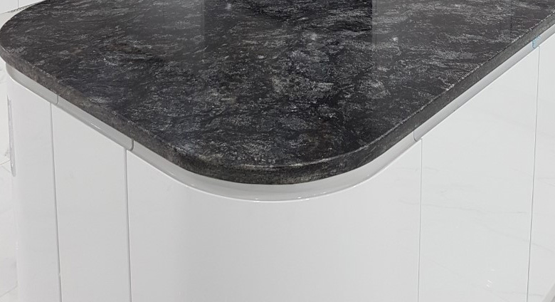 rounded 270 mm corner worktop